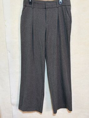 Maurices Wide Leg Dress Pants in Charcoal Brown